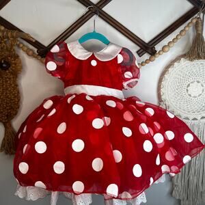 Pottery Barn Disney Minnie Mouse Costume Dress